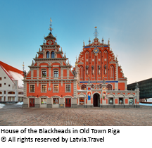 House of the Blackheads in Old Town Riga 