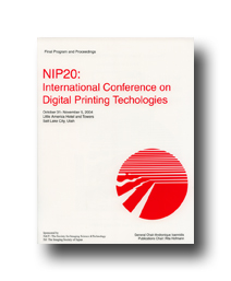 NIP20: Int'l Conf. on Digital Printing Technologies