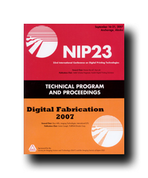 NIP23: Int'l Conf. on Digital Printing Technologies