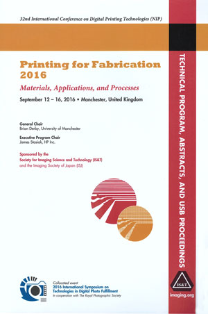 NIP32: Int'l Conf. on Digital Printing Technologies (USB)